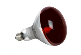 Лампа инфракрасная LightBest ERK R125 100W E27 Red