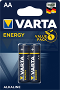 Батарейки VARTA ENERGY LR6 AA BL2 - (блистер 2шт)