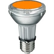 Лампа BLV    HIT-PAR 20 35W  or  E27 35W 95V 0,5 A   8500cd  6000h   u360  оранжевая -  цветная  