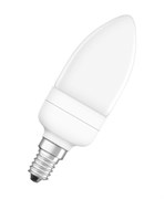 Лампа DULUXSTAR   MINI CANDEL    9W/825 220-240V E14 445Lm d39x129 15000 ч  -  
