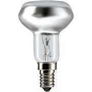 Лампа R50   25W 230V 30° E14  PHILIPS  (зеркальная D50mm) -  