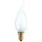 DECOR С35 FLAME FR 40W E14  (230V) FOTON_LIGHTING  (S110) -  лампа свеча на ветру матовая - фото 10328