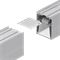 Светильник Крышка торцевая глухая с набором креплений для  ов серии G-Лайн белая - фото 13913