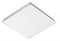 Alumogips-38/opal-sand 610х610 (IP54, 4000К, серый, грильято) - фото 15556