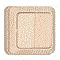 Выключатель двухклавишный "UNIVersal" серия "Олимп", о/у, 10А, 220В, сосна (еврослот)  (5560834) - фото 17518