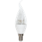 Свеча Ecola candle   LED Premium  6,0W 220V  E14 2700K прозрачная   на ветру с линзой (композит) 129x35 - фото 19003