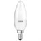 Лампочка светодиодная Е14 OSRAM LED Star, 600лм, 7Вт, 2700К, теплый белый свет, E14, Свеча - фото 19384