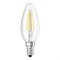 Лампочка филаментная светодиодная Osram LED Star, 600лм, 5Вт, 4000К, нейтральный белый свет, E14, свеча - фото 21611