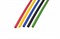 Набор термоусадочной трубки 4,0/2,0 мм, пять цветов (упак. 50 шт. по 1 м) REXANT - фото 21722