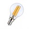 Лампа  шарик FILLED OSRAM FIL SCL P60     5W/840 230V CL  FIL E14  600lm  FS1  OSRAM  - фото 23422