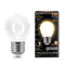 Лампа Gauss Filament Шар 5W 420lm 2700К Е27 milky LED 1/10/50 - фото 26437