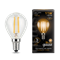 Лампа Gauss Filament Шар 11W 720lm 2700К Е14 LED 1/10/50 - фото 26664