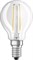 Лампа  шарик FILLED OSRAM PARATHOM FIL PCL P25     2,5W/827 230V CL   E14  250lm  FS1  OSRAM - фото 27055
