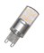 Лампа LEDSPIN40 CL 3,5W/827 230V G9  OSRAM - cветодиодная   - фото 27868