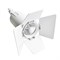 Светодиодный трековый светильник TEATRO 30Вт 3000К 24гр 3200Лм CRI=83 Белый -   со шторками - фото 32337