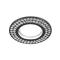 Светильник Gauss Strass CA035 Круг. Кристал/Черный, Gu5.3 1/30 - фото 37862