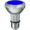 Лампа BLV    HIT-PAR 20 35W  bl  E27 35W 95V 0,5 A     750cd   6000h   u360  синяя -  цветная   - фото 5722