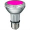 Лампа BLV    HIT-PAR 20 35W  mg E27 35W 95V 0,5 A  3700cd  6000h   u360  маджента -  цветная   - фото 5728