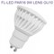 FL-LED PAR16 9W LENS GU10 4200K 63x50мм (220V - 240V, 810lm) - лампа (S321) АКЦИЯ!!! - фото 9218